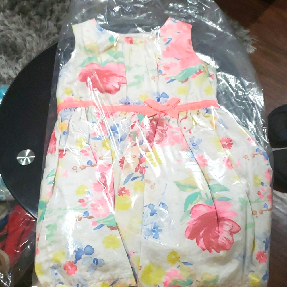Carters 18m flower baby dress